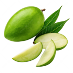 pngtree-green-mango-on-white-background-png-image_20767213